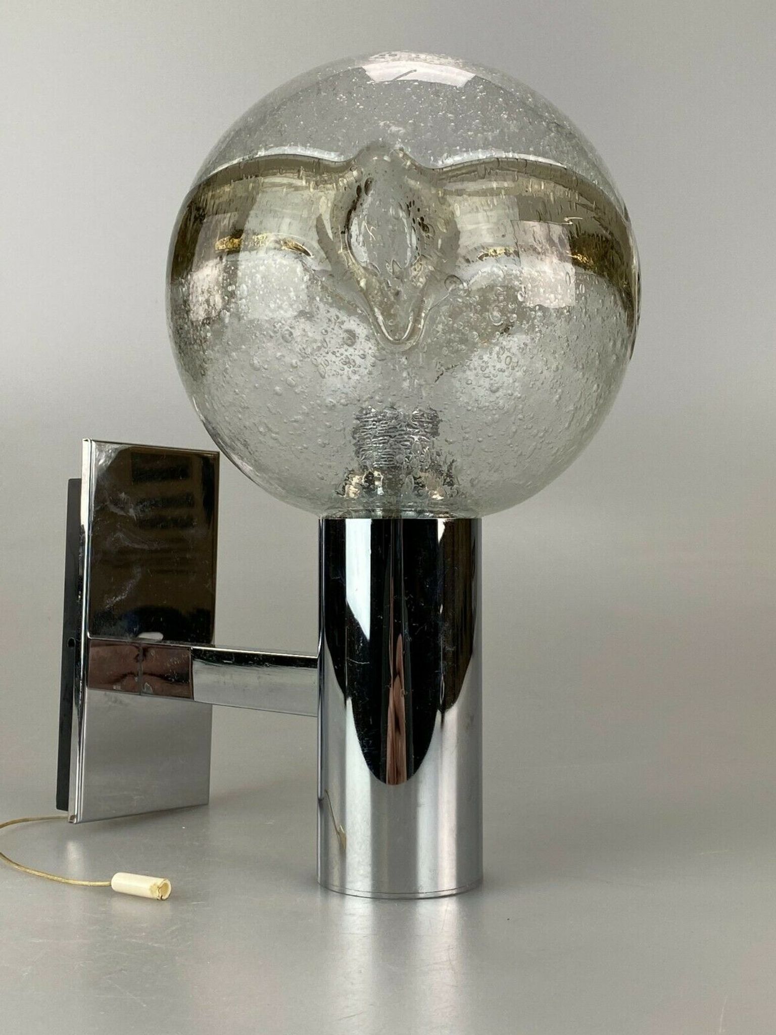 60s 70s wall lamp ball lamp lamp light Sölken Leuchten Space Age 60s