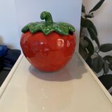 Strawberry slip soup tureen