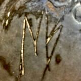 Vase amphora, vallauris, signed mb, years 50/60