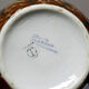 Small round porcelain vase Tharaud Limoges circa 1920-1940