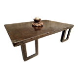 Industrial coffee table pallet table blank steel