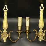 Pair of Louis XVI style wall lights