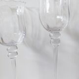 Set of three glasses