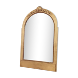 Gilded wood mirror
