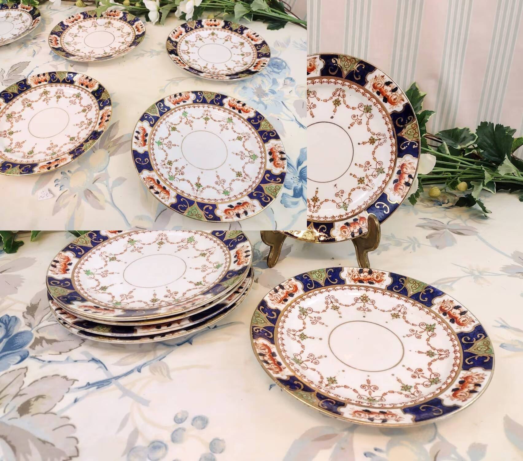 6 Royal Stafford tea plates
