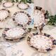 6 Royal Stafford tea plates