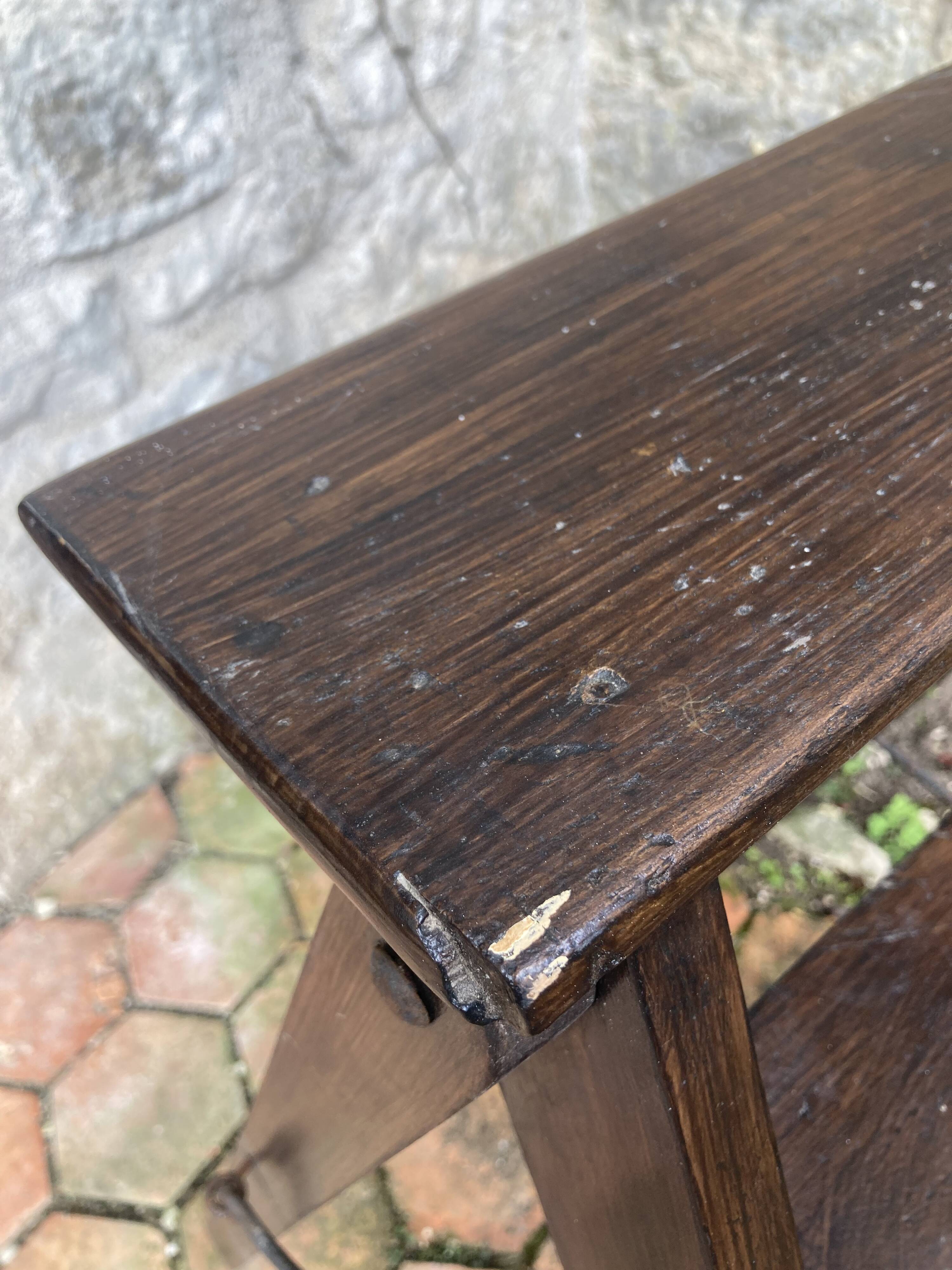 Small vintage stepladder