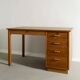Swedish Wooden Pine Desk by Axel Einar Hjorth for Nordiska Kompaniet, 1930s