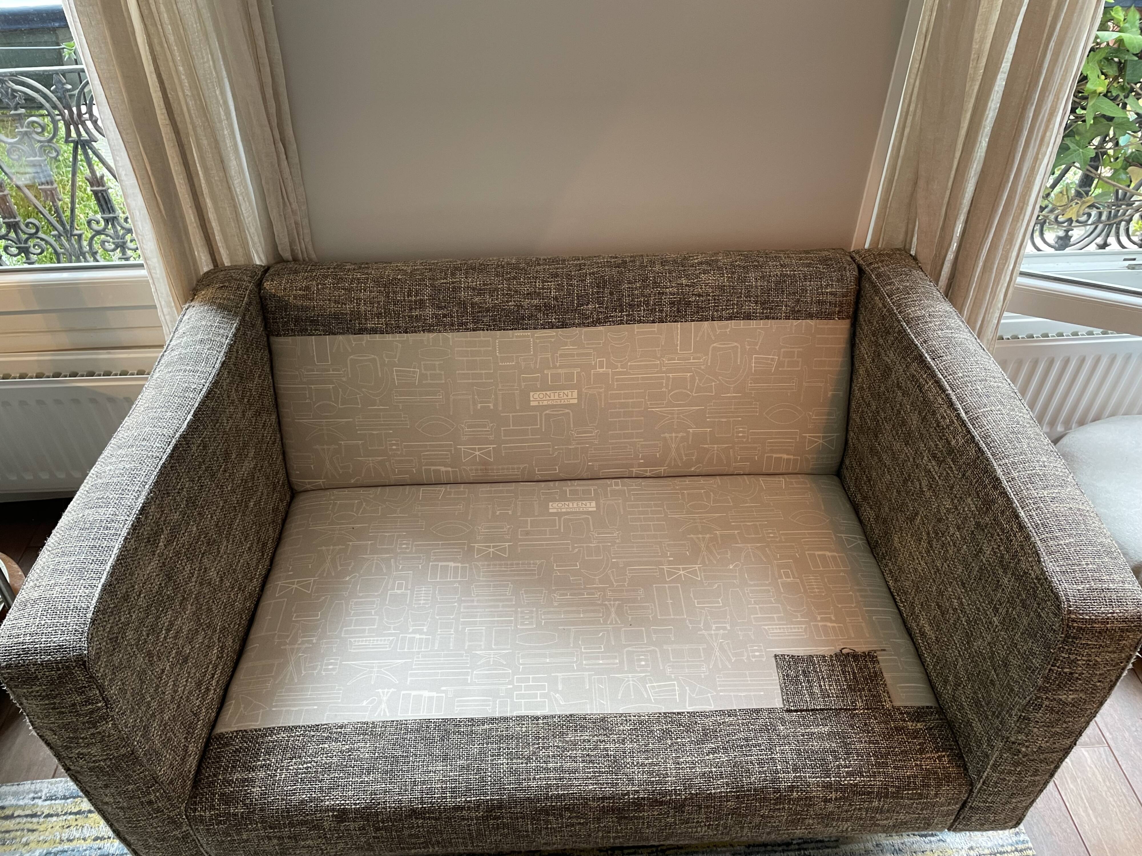 Canapé et fauteuil XL 59th - Conran Shop / à retapisser