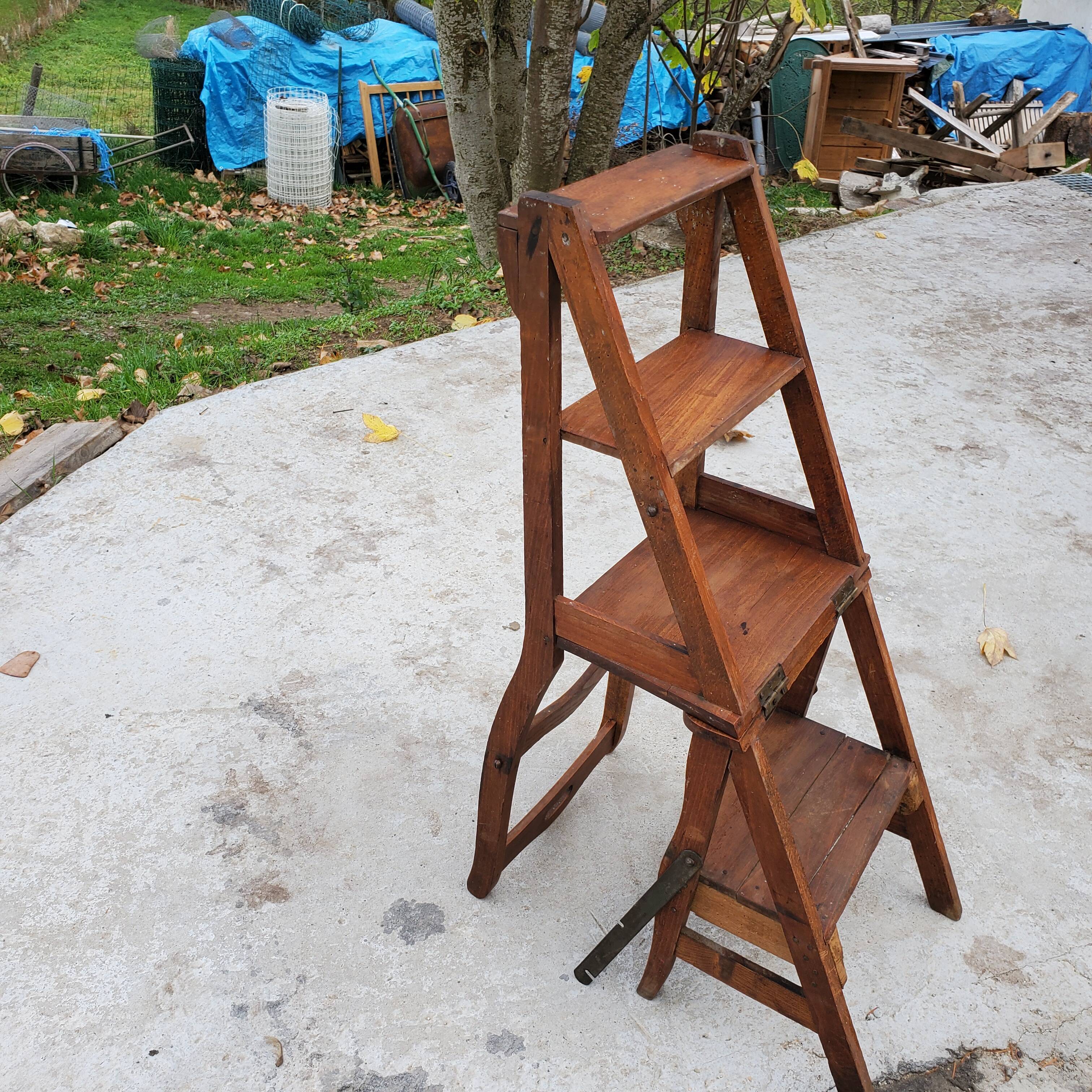 Stepladder chair