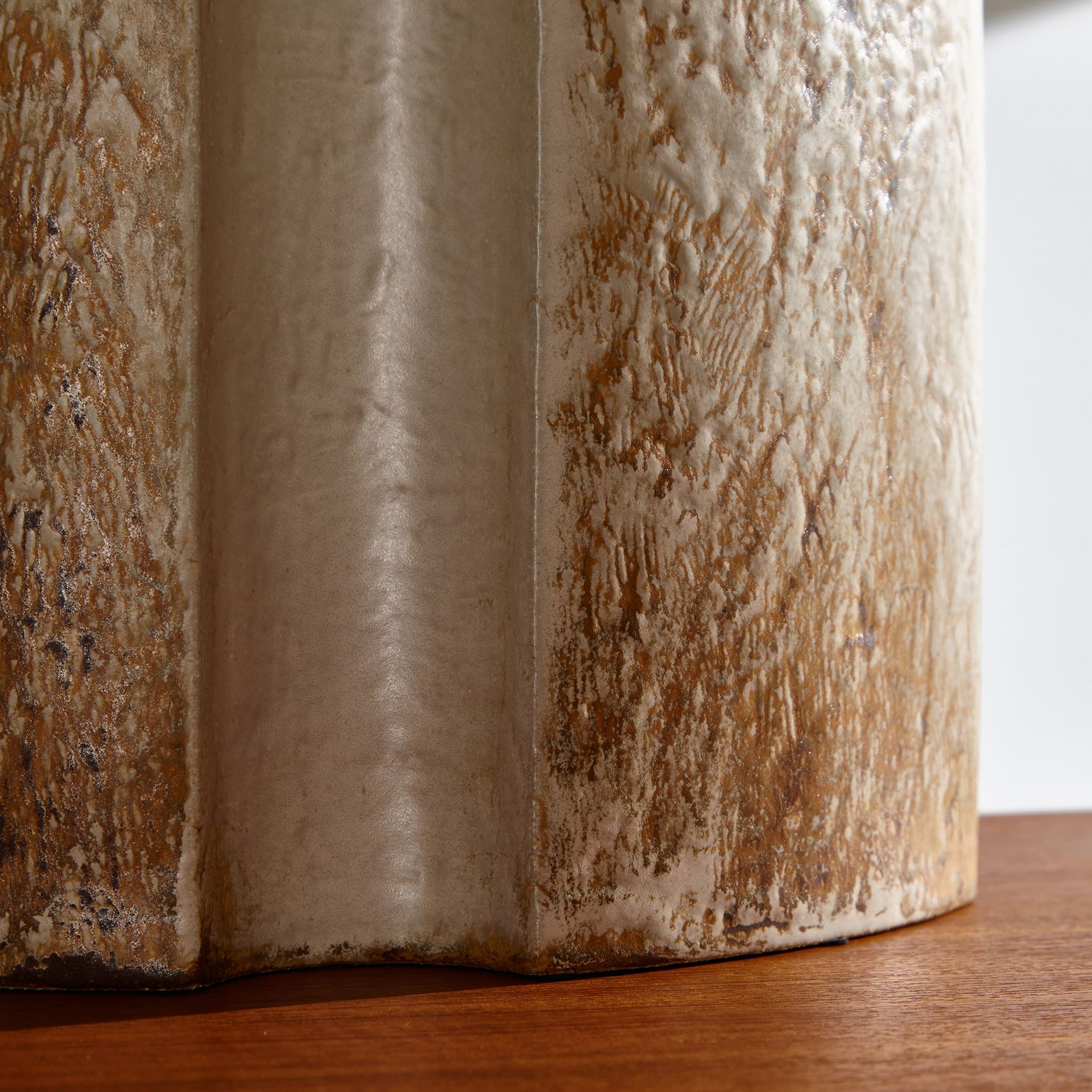 Ceramic table lamp by haico nietzsche for søholm stentøj