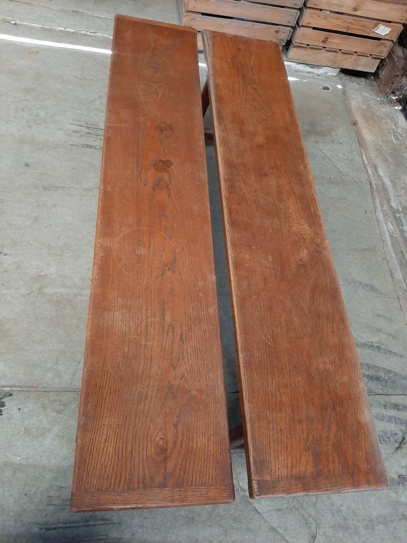 Pair of old benches