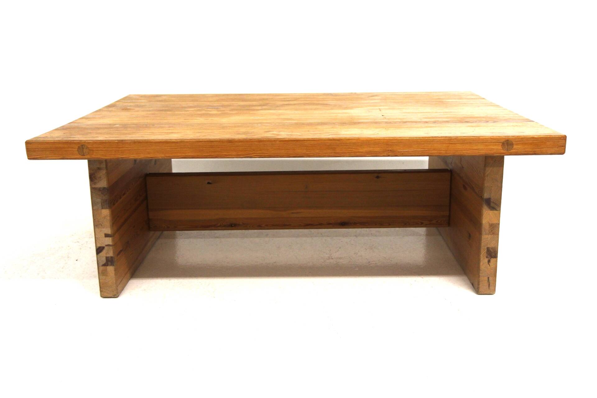 Scandinavian pine coffee table, Sweden, 1970