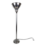 Art deco lamp / floor lamp in chrome metal