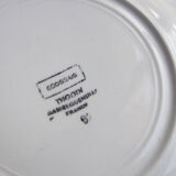 6 Digoin dessert plates