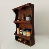 Old spice wall shelf