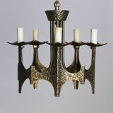 Plafonnier Brutalits de 1970 Production Italienne