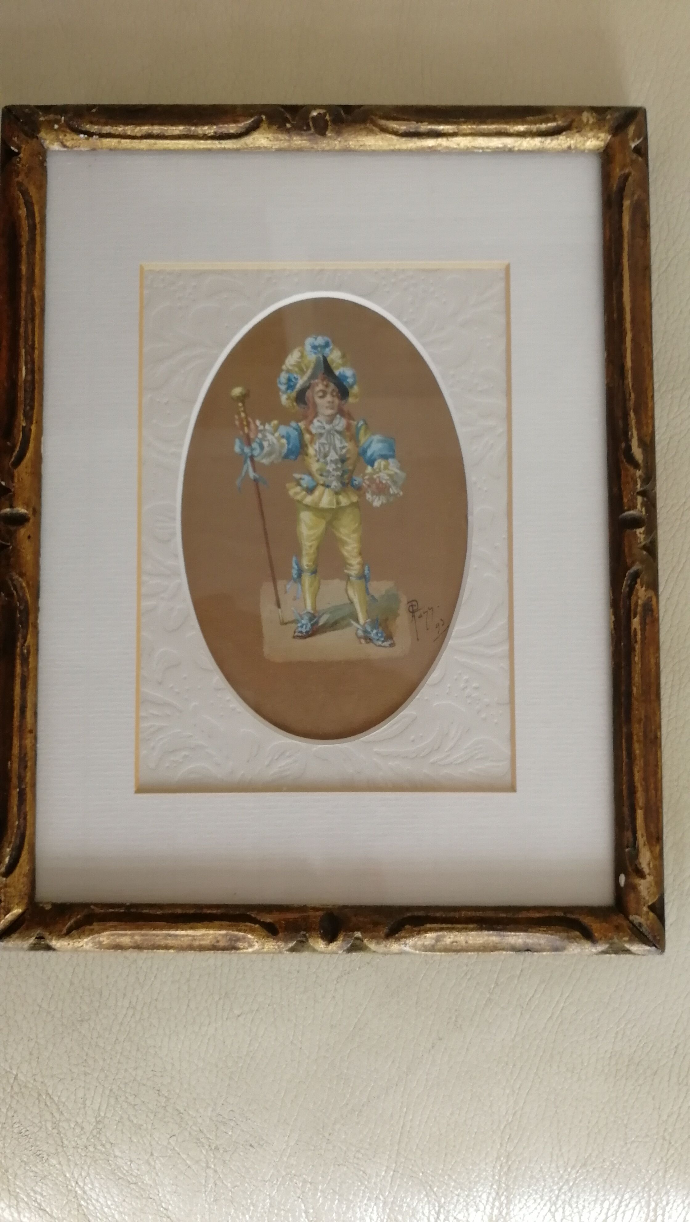 Pastel 19 ème