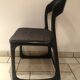 Suite de 6 chaises Baumann « traîneau » retapissées