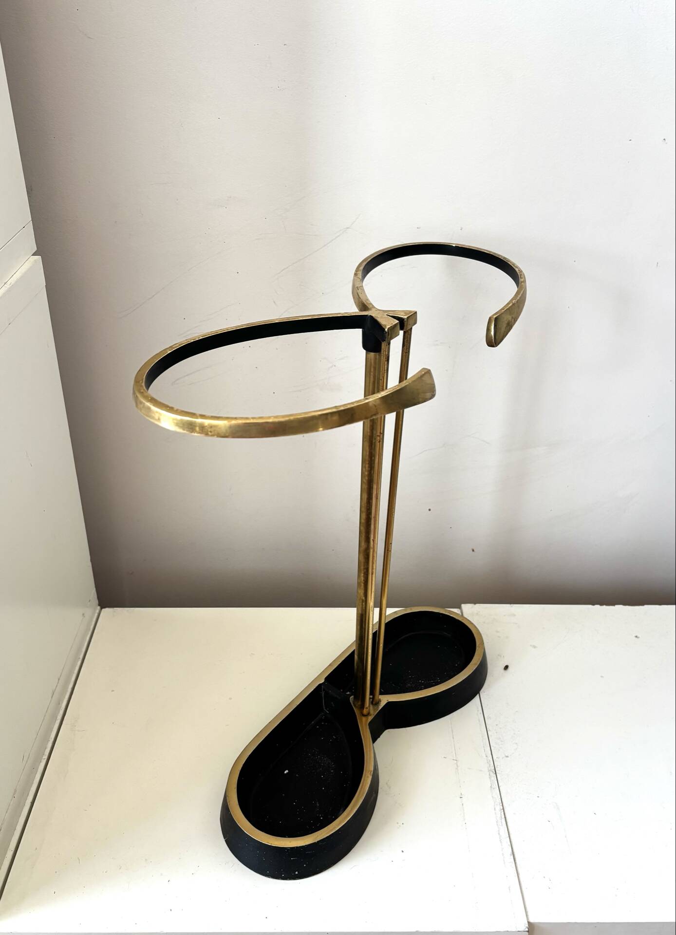 Bauhaus brass umbrella stand