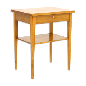 Table de chevet en orme,