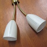 Scandinavian double flexible wall lamp