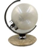 Murano glass spherical table lamp, Mazzega Italy 1970s