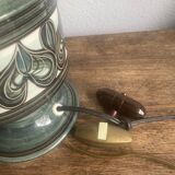 Swedish lamp, 2m fabric cable, fabric lampshade