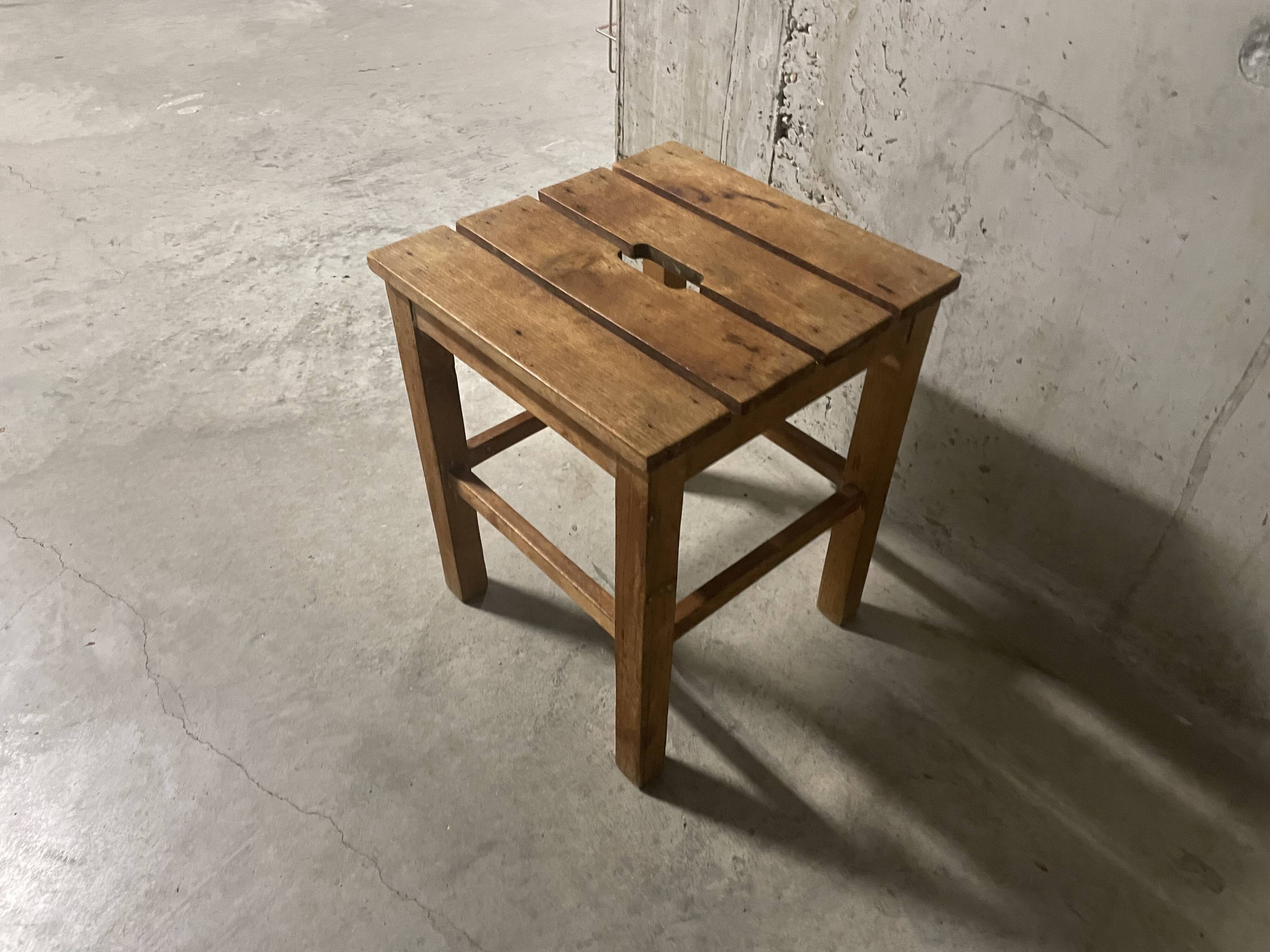 Wooden stool
