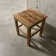 Wooden stool