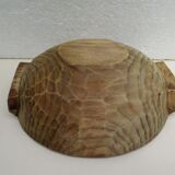 Old wooden dish
