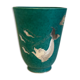 Vase Gustavsberg argenta wilhelm kage