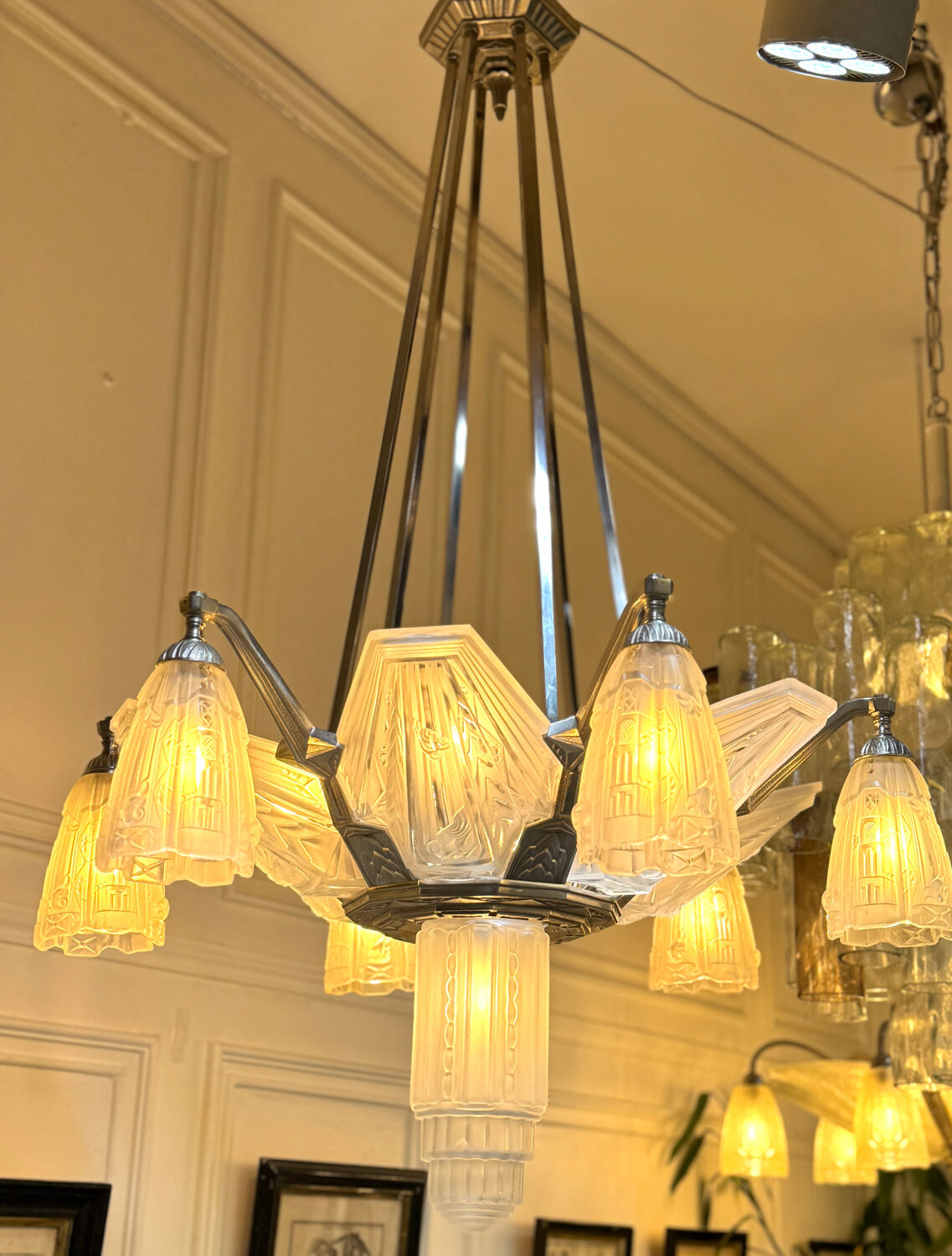 Art Deco Gilles Chandelier