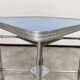 Vintage aluminium dining set