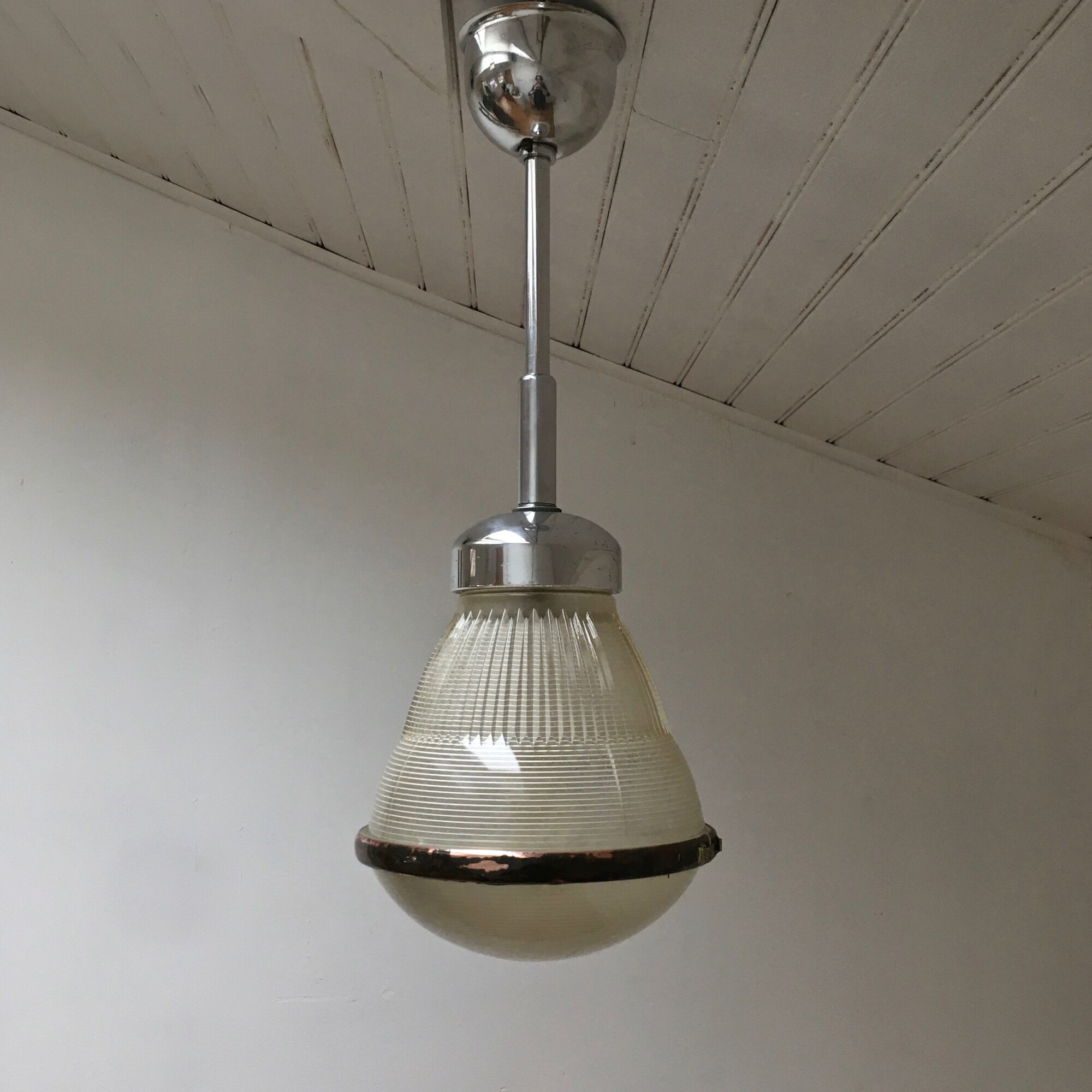 Holophane hanging lamp