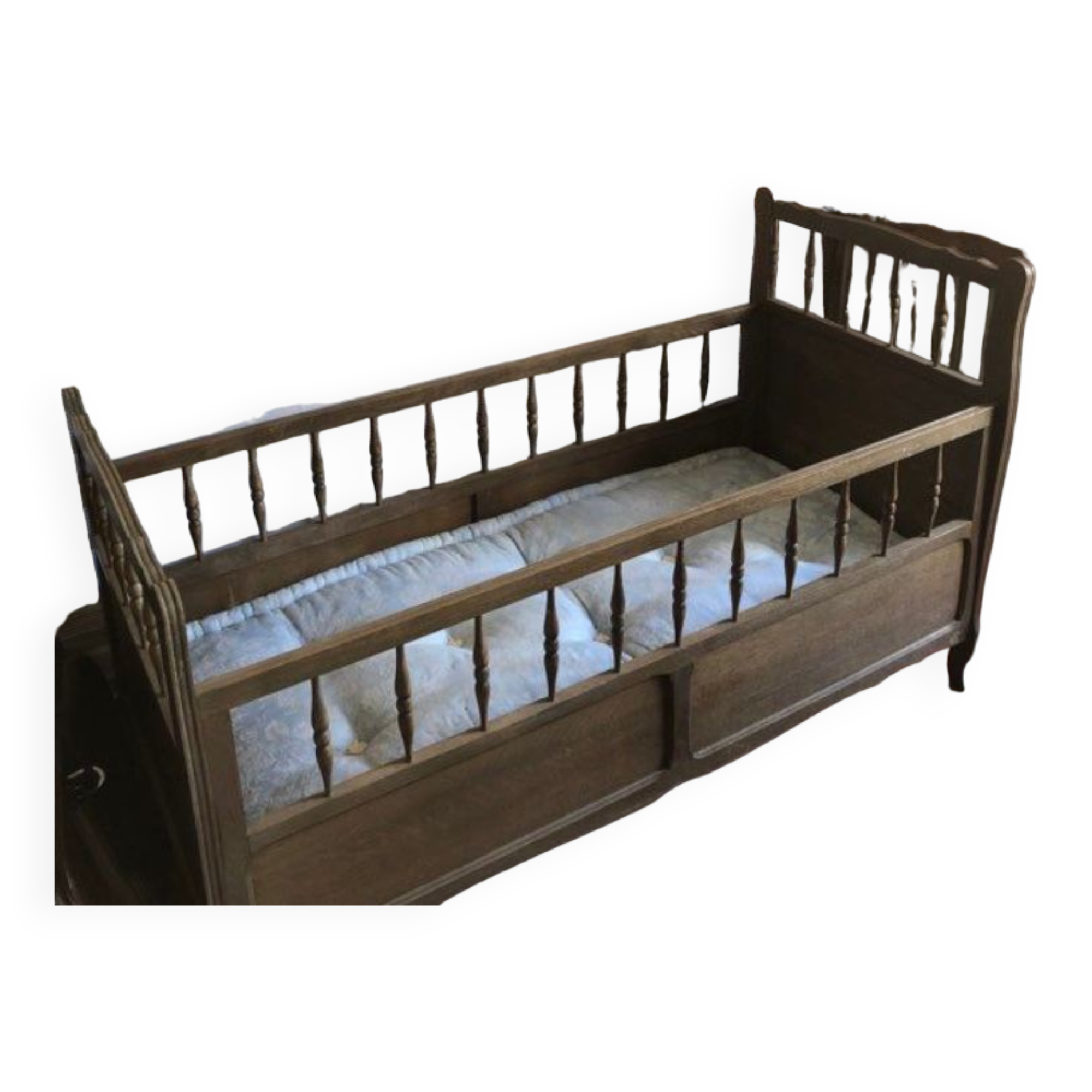 Vintage antique children's bed