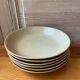 6 deep plates in stoneware