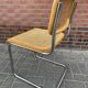 Ensemble de 4 Chaises vintage modèle Cesca B32 en chrome et bois