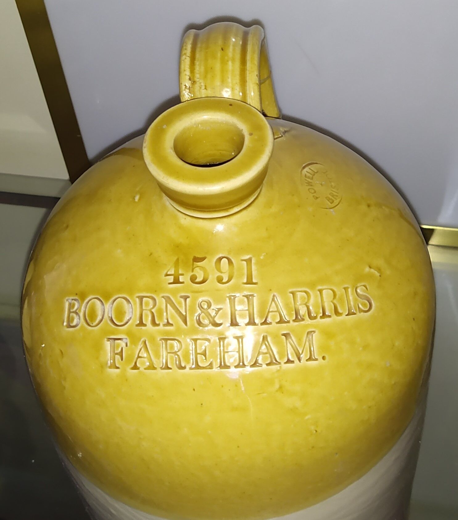 Alcohol jug, English