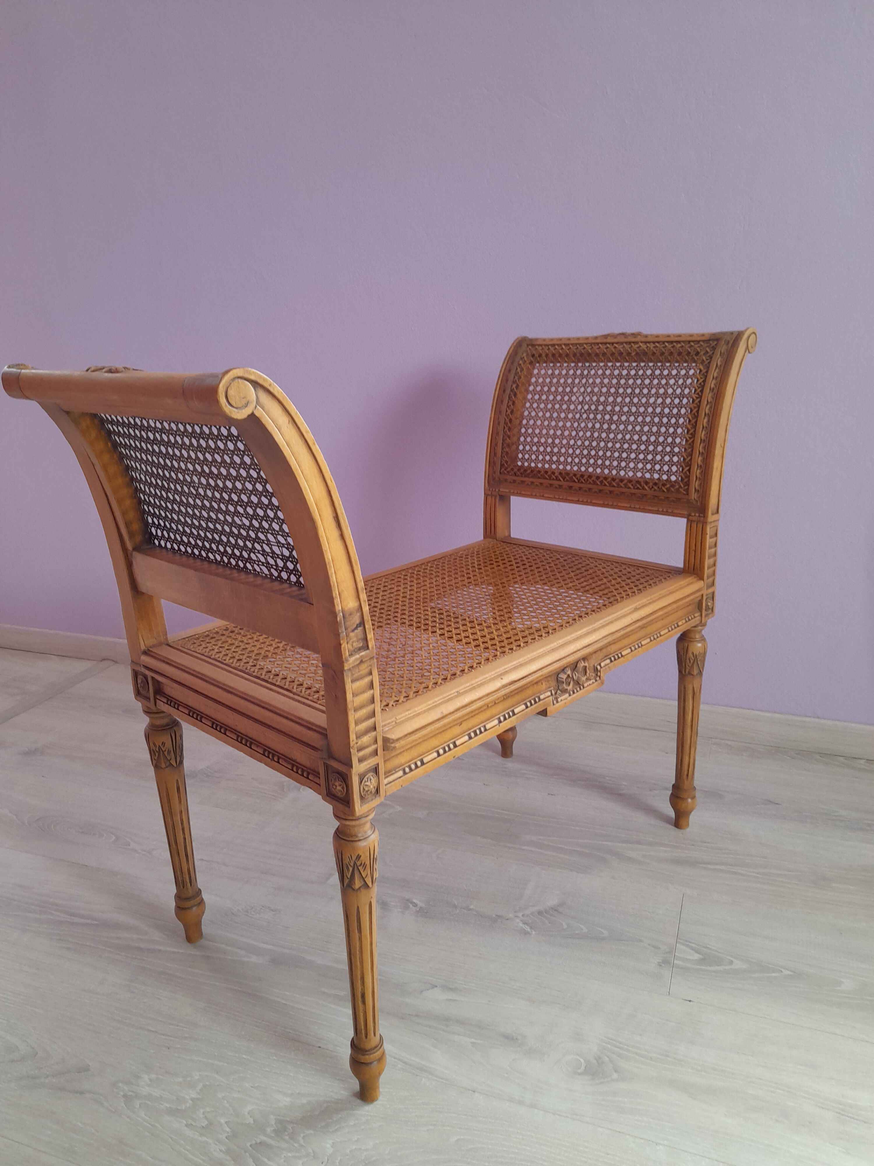 Bench canned early 20th century