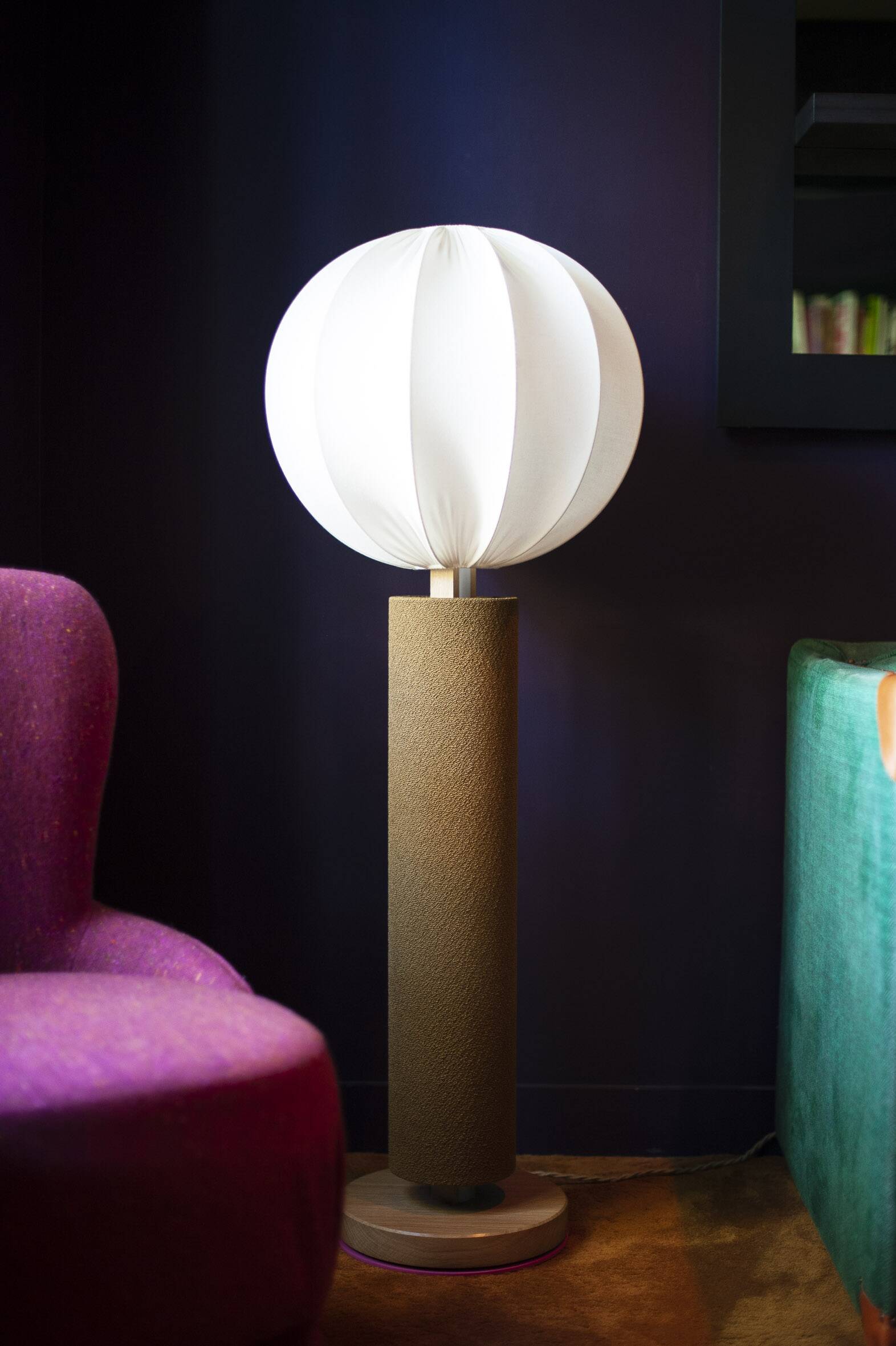 Mima #1 Floor Lamp, 2000s, Cotton / Angélique Delaire /