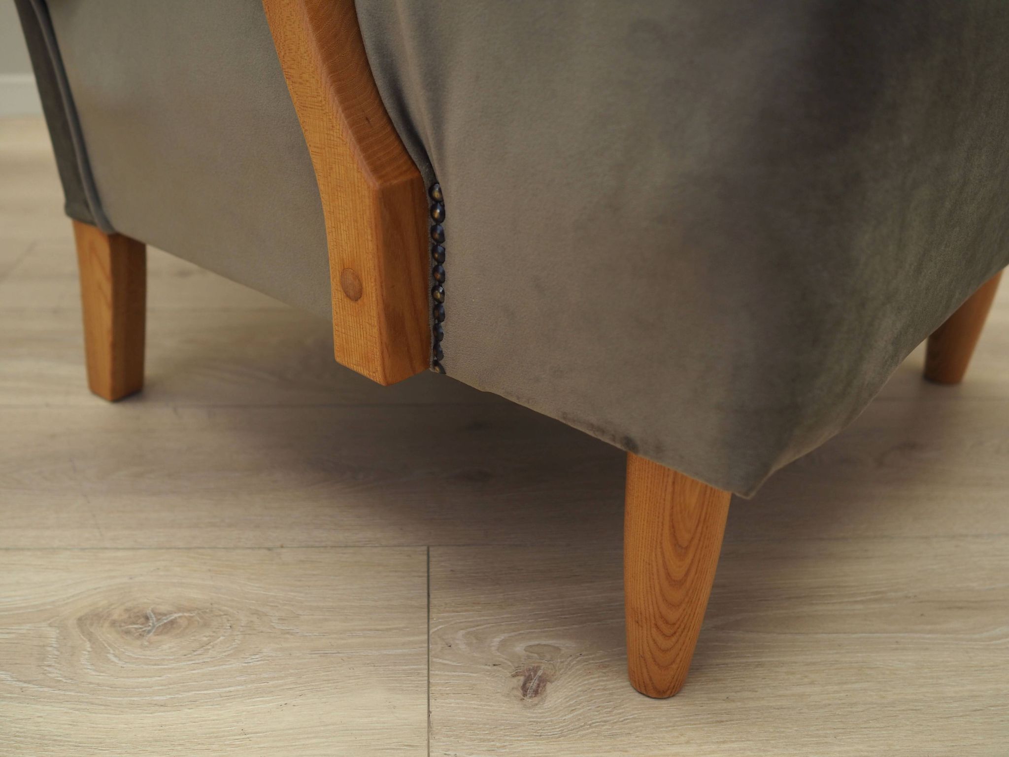 Beech armchair, Danish design, 1960s, production: Denmark