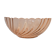 Very pretty vintage Arcoroc France bowl, model Rosaline, in powder pink glass.
