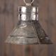 Suspension industrielle en zinc brocante light