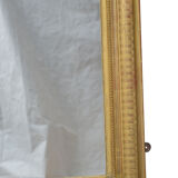 Miroir Louis Philippe en bois doré du XIXe siècle - 130x76cm