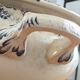 Porcelain soup pot iron earth H. Boulenger model Floréal