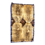 Tapis peau / fourrure