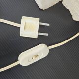 Vintage stone pyramid lamp 1970