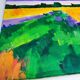 Peinture moderne paysage Provence