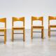 Ilmari Tapiovaara dining chairs for Laukaan Puu
